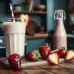 Recipe for Strawberry Milkshake Without Ice Cream