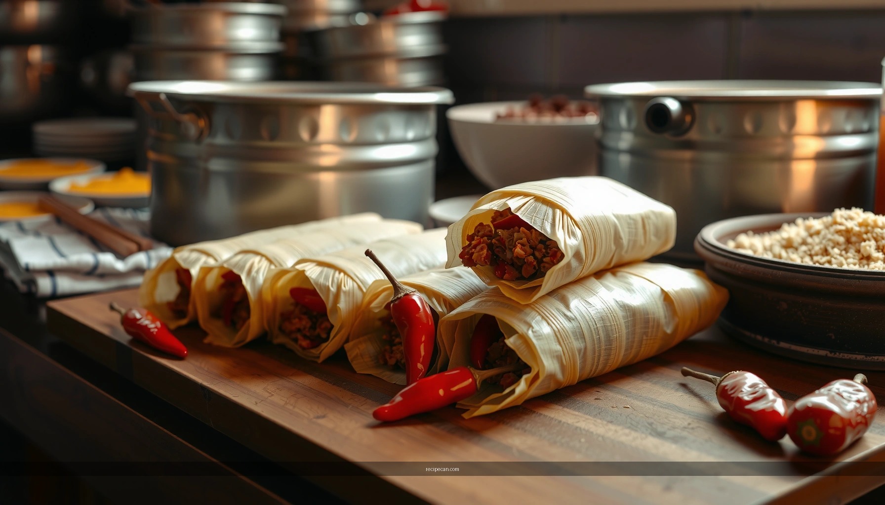 Recipe for Red Pork Tamales: Step-by-Step Pork Filling & Masa