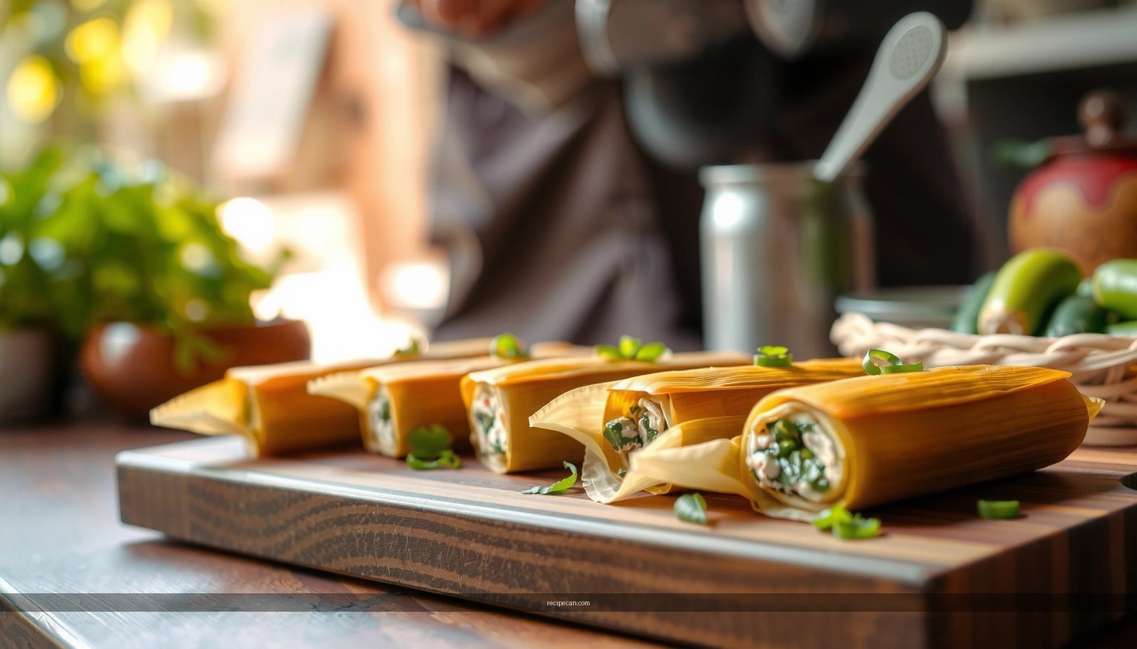 Green Chili Chicken Tamales Recipe: Step-by-Step