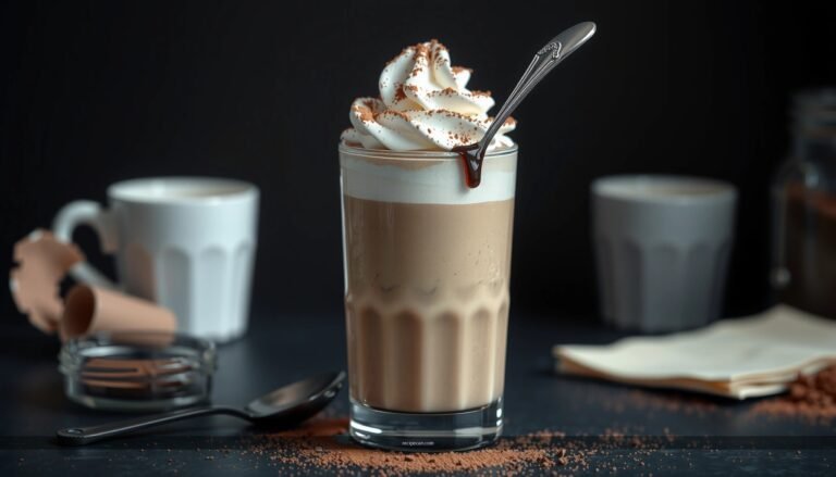 Chocolate Milkshake Recipe with Cocoa Powder