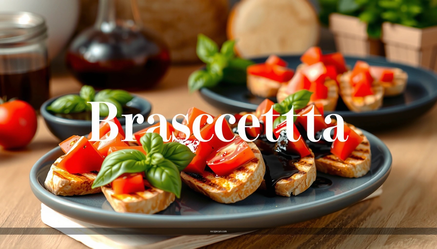 Homemade Bruschetta Recipe: Easy, Fresh, and Flavorful