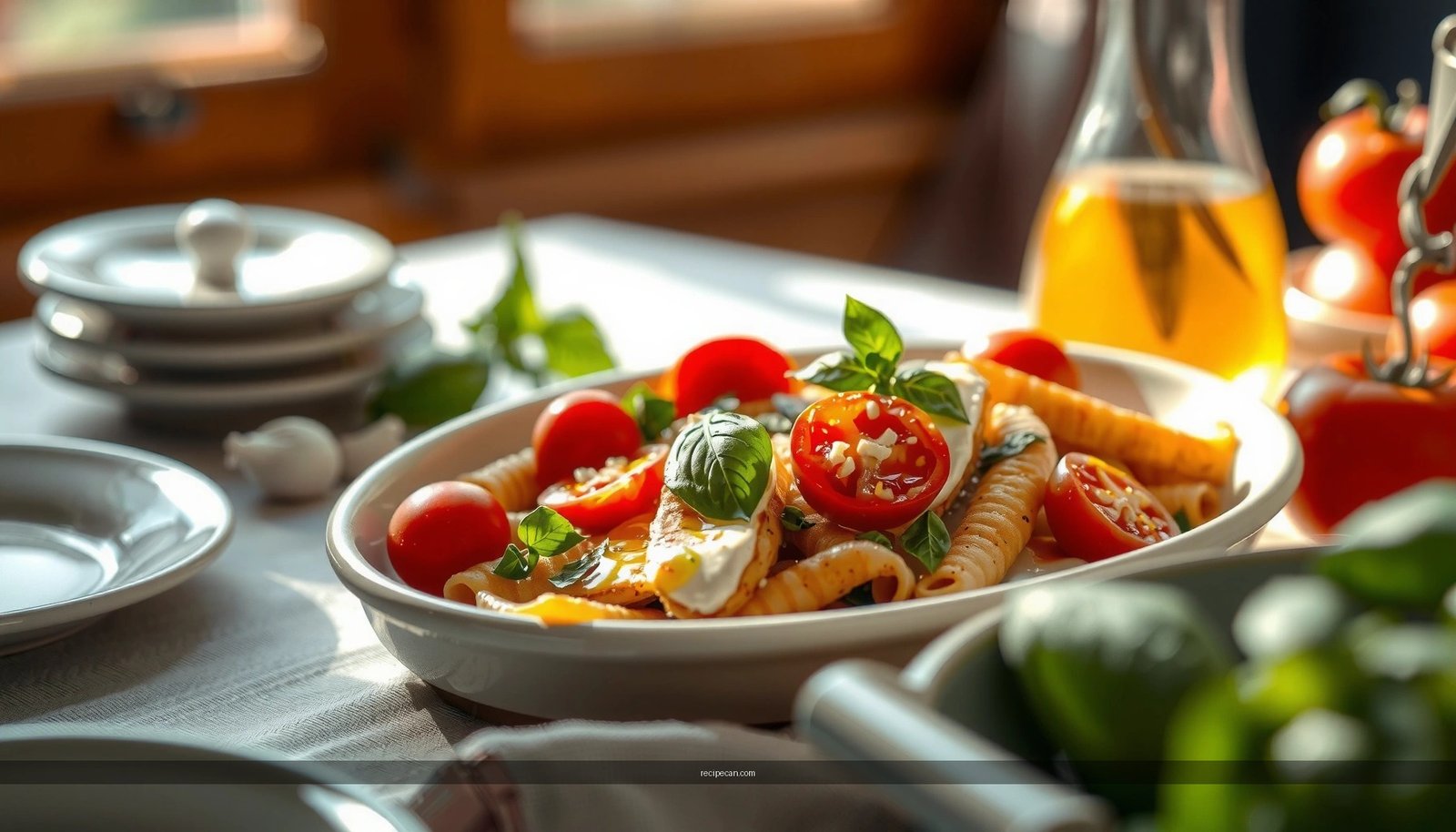 Chicken Bruschetta Pasta Recipe: Easy, Flavorful, and Family-Friendly