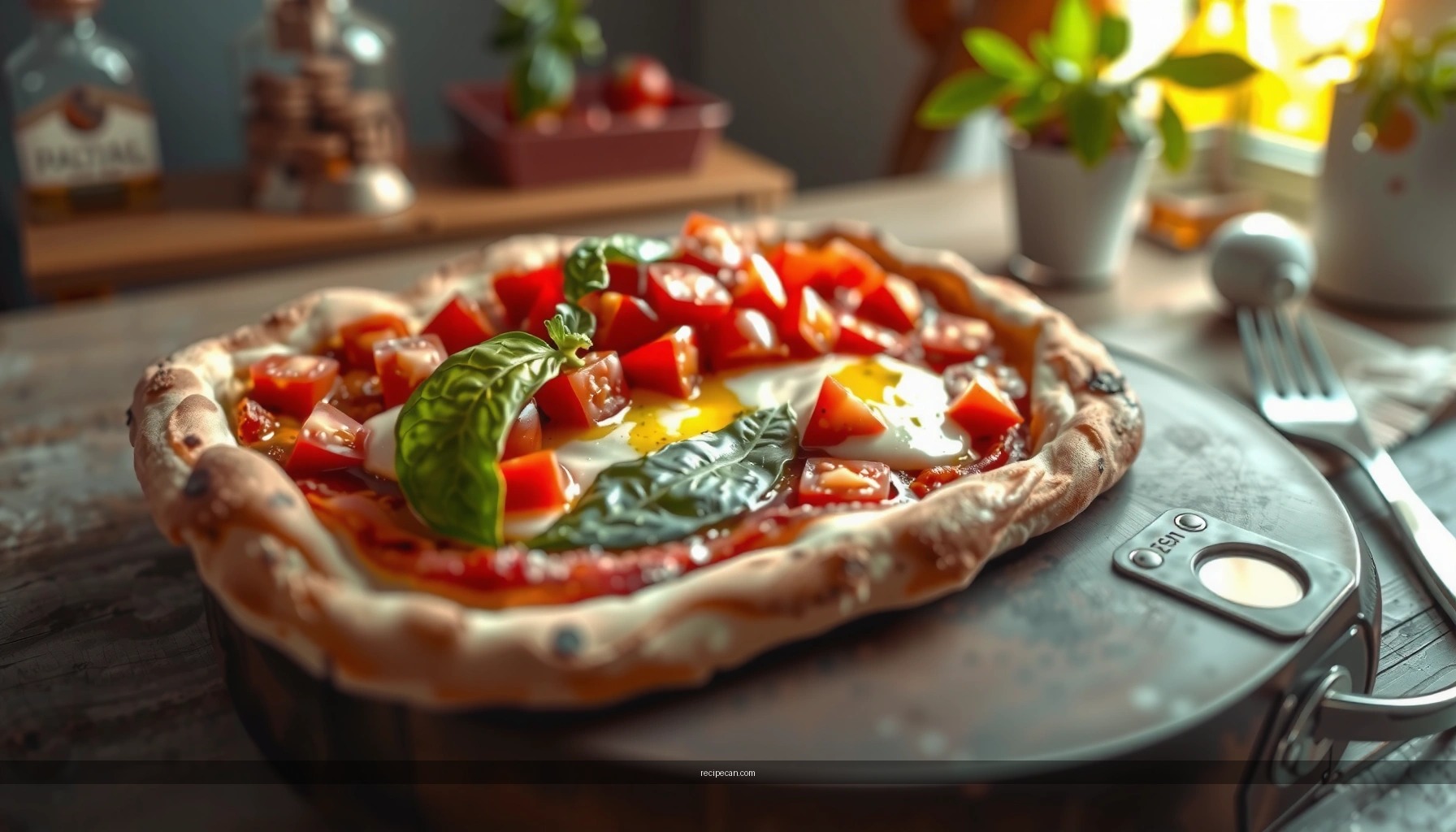 Bruschetta Pizza Recipe: How to Make It at Home