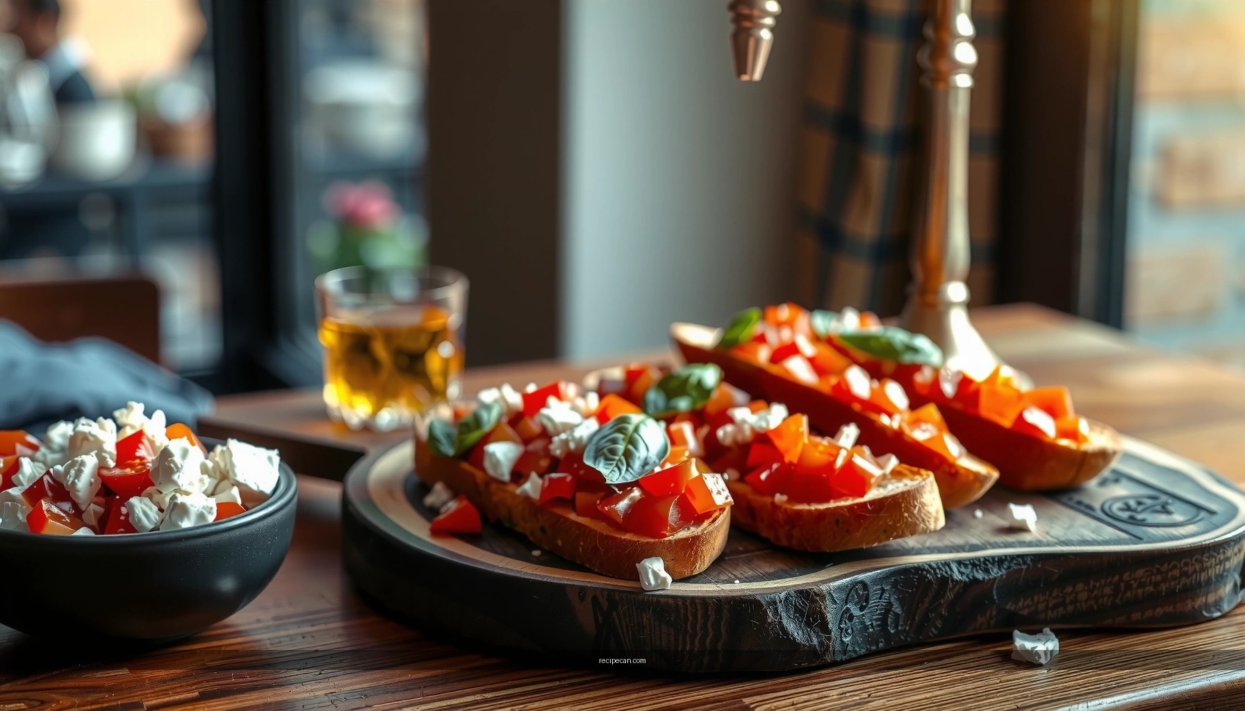 Bruschetta Recipe with Feta: Quick, Flavorful, and Easy