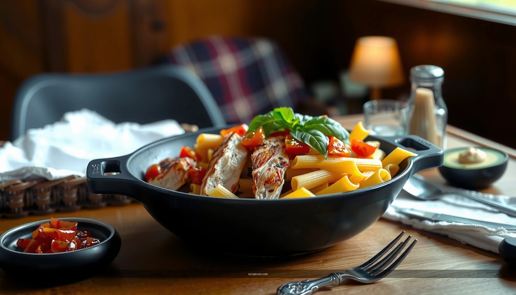 Chicken Bruschetta Pasta Recipe: Easy, Flavorful Dinner