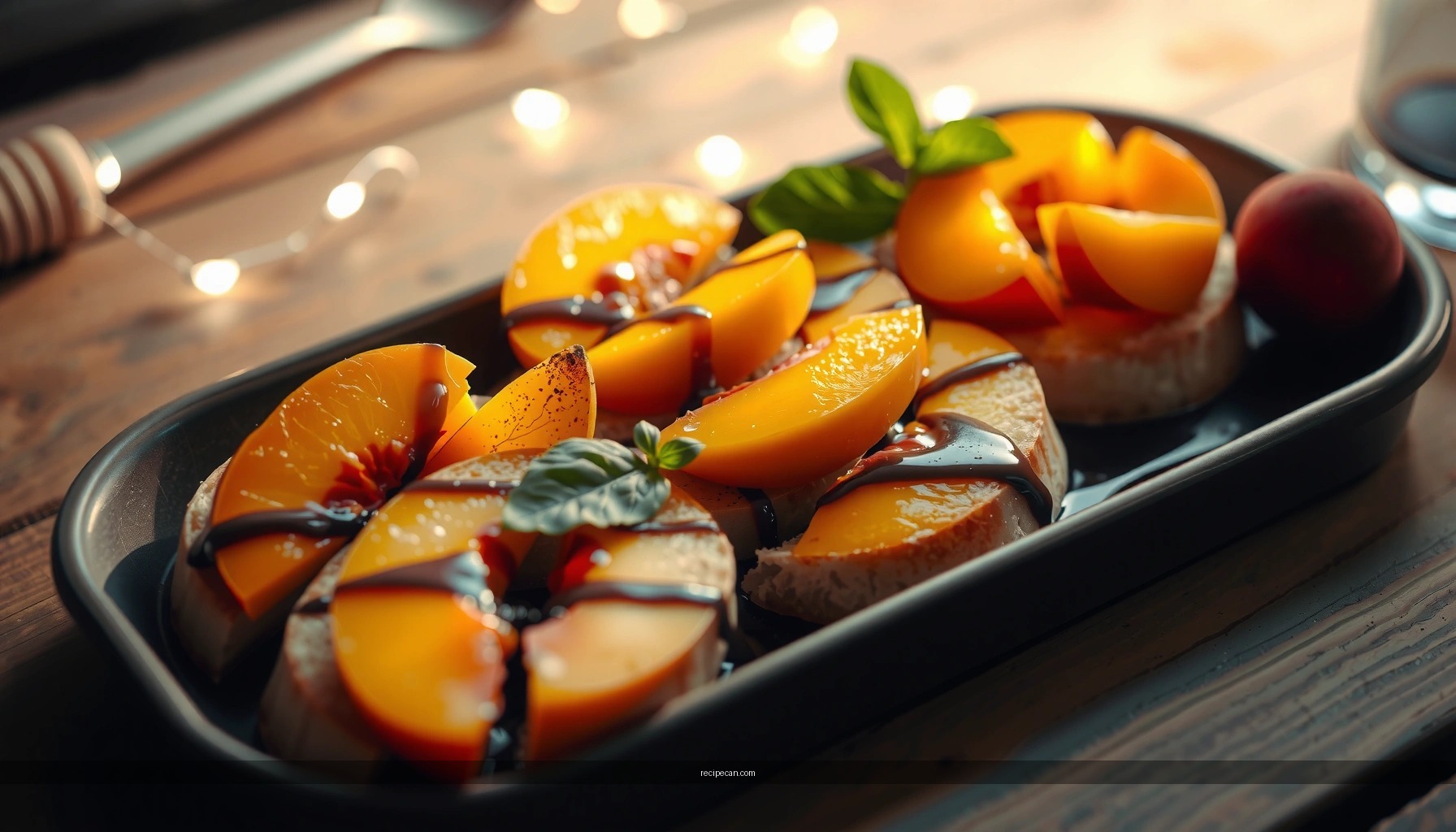 Peach Bruschetta Recipe: Sweet, Juicy, and Ready in Minutes