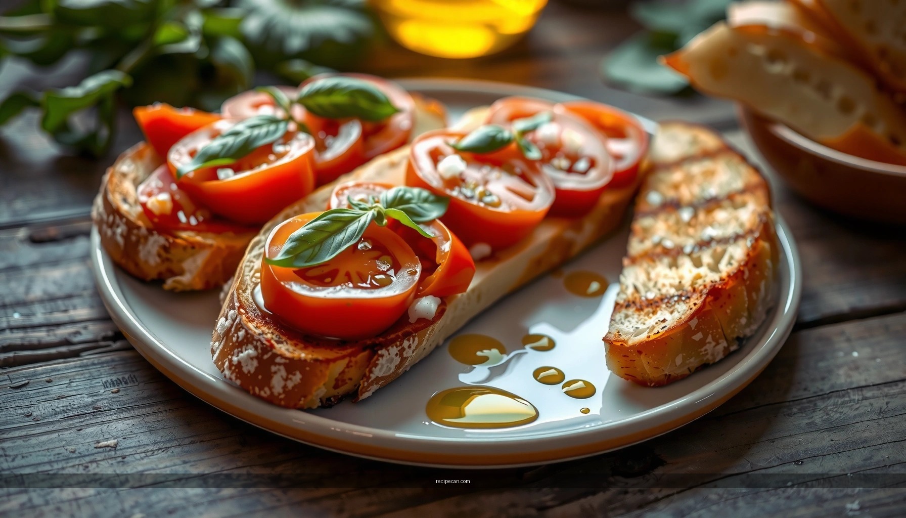 Bruschetta Bread Recipe: How to Make Classic Toasted Bruschetta