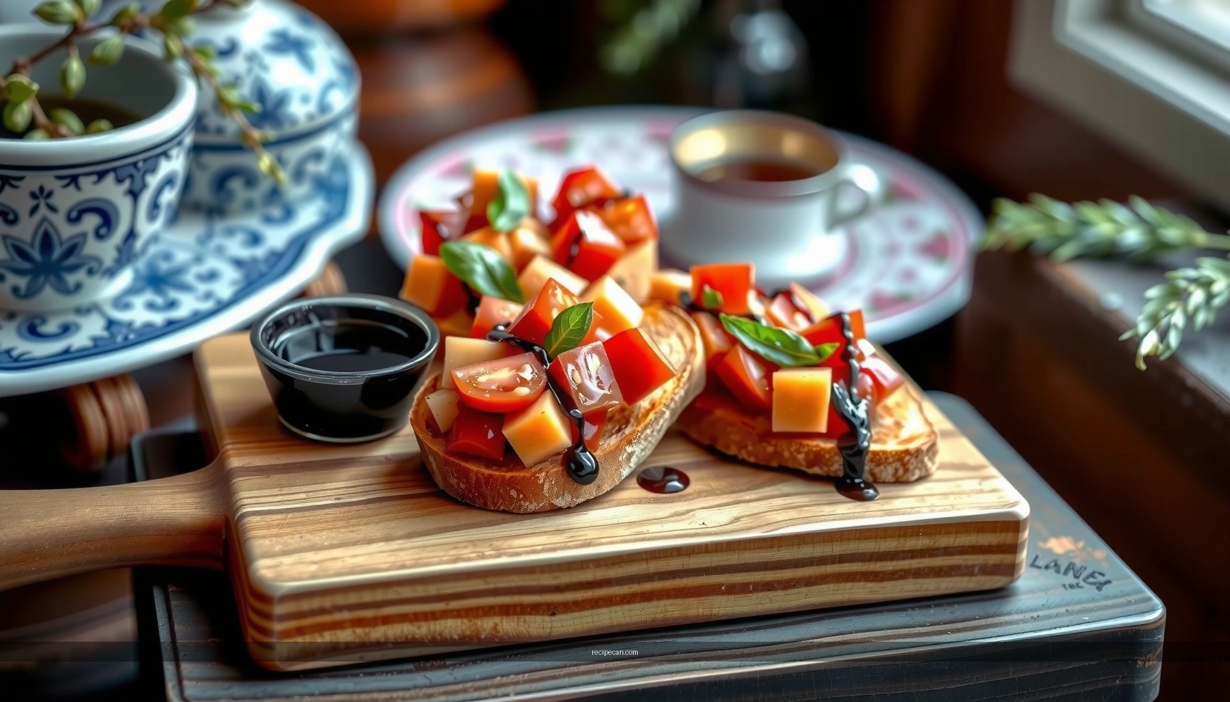 Bruschetta Recipe with Balsamic Vinegar