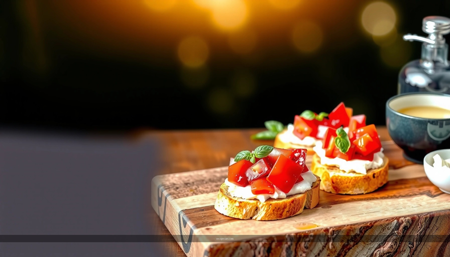 Bruschetta Recipe with Goat Cheese: Quick, Creamy, and Delicious