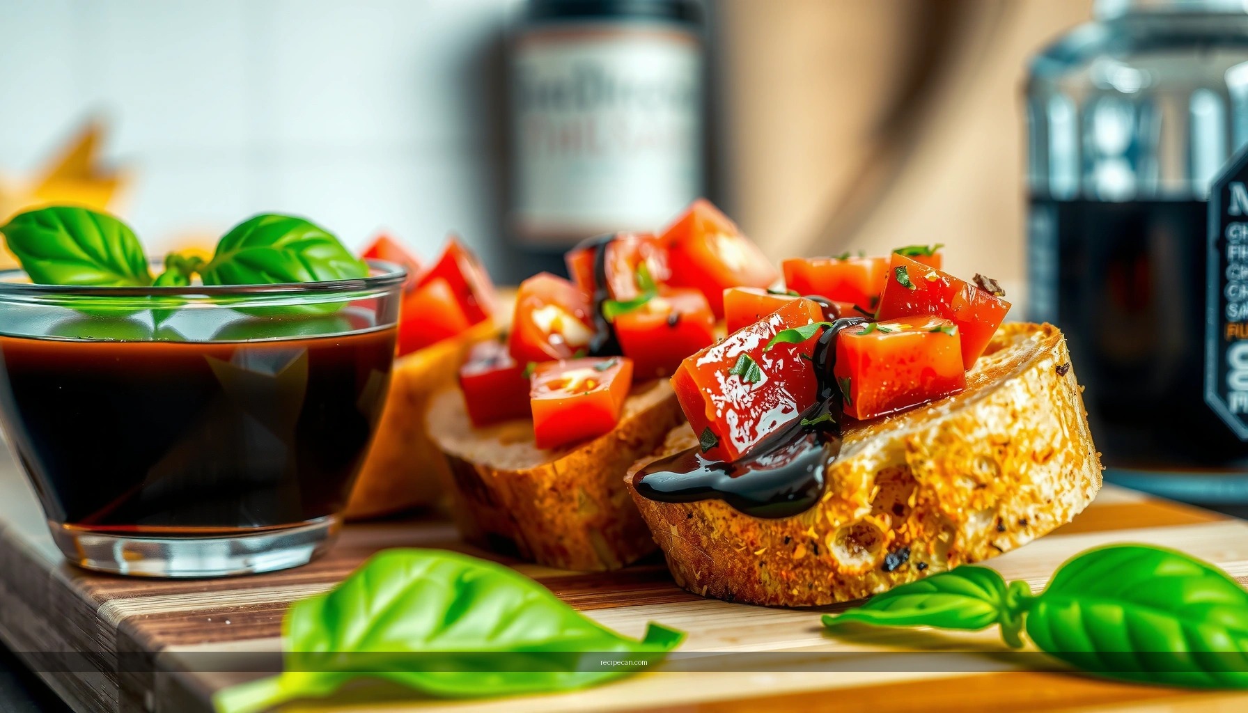 Bruschetta with Balsamic Vinegar: Easy Recipe & Simple Steps