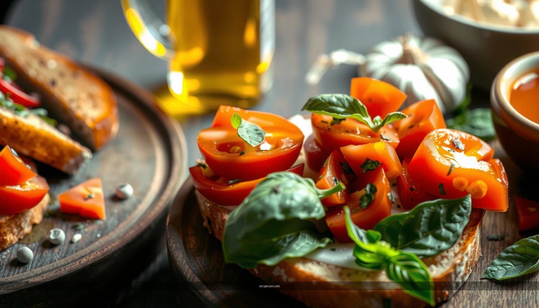 Traditional Italian Bruschetta Recipe: Classic Tomato Basil Topping