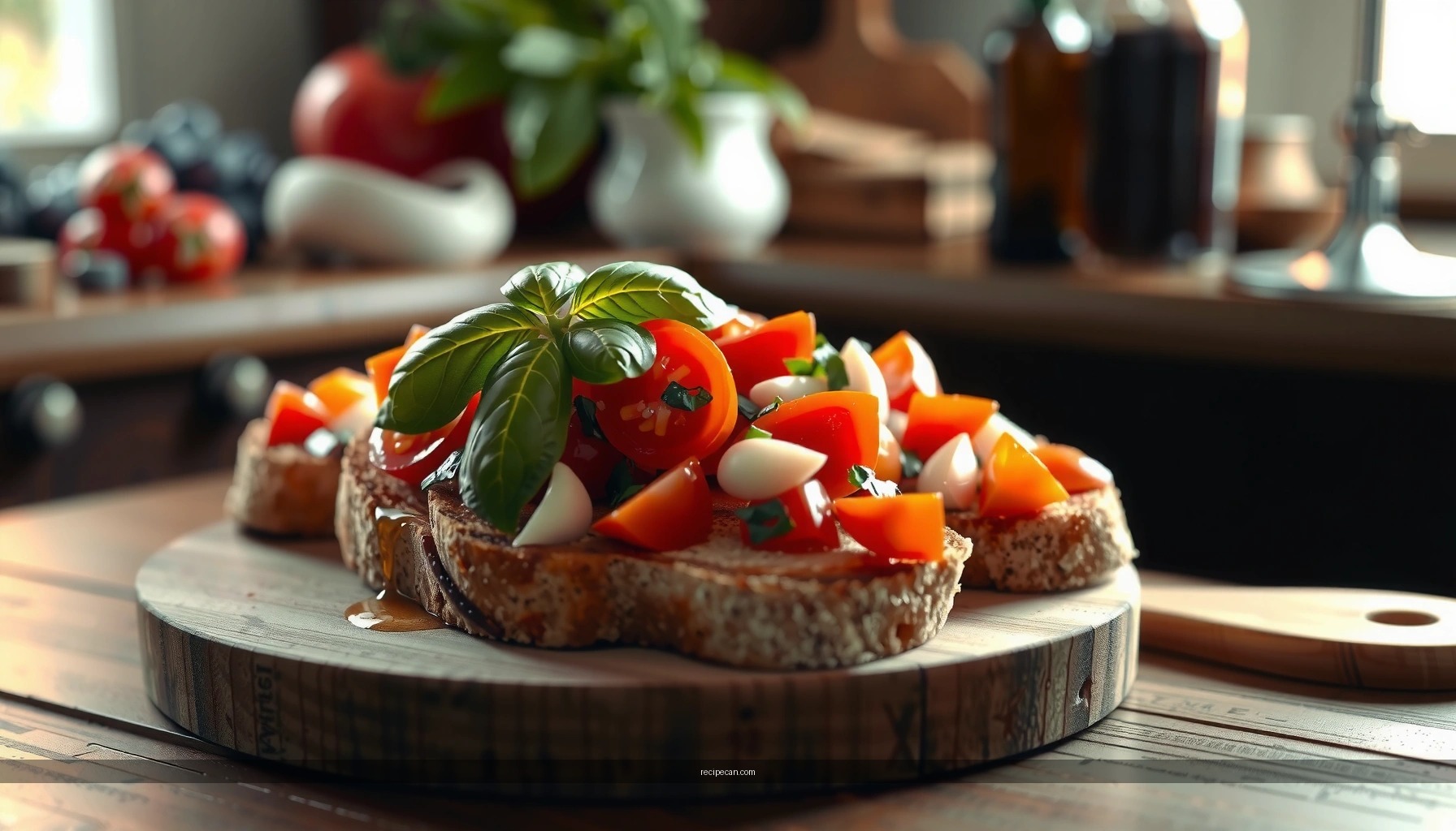 Best Recipe for Bruschetta: Classic Tomato Basil and Garlic
