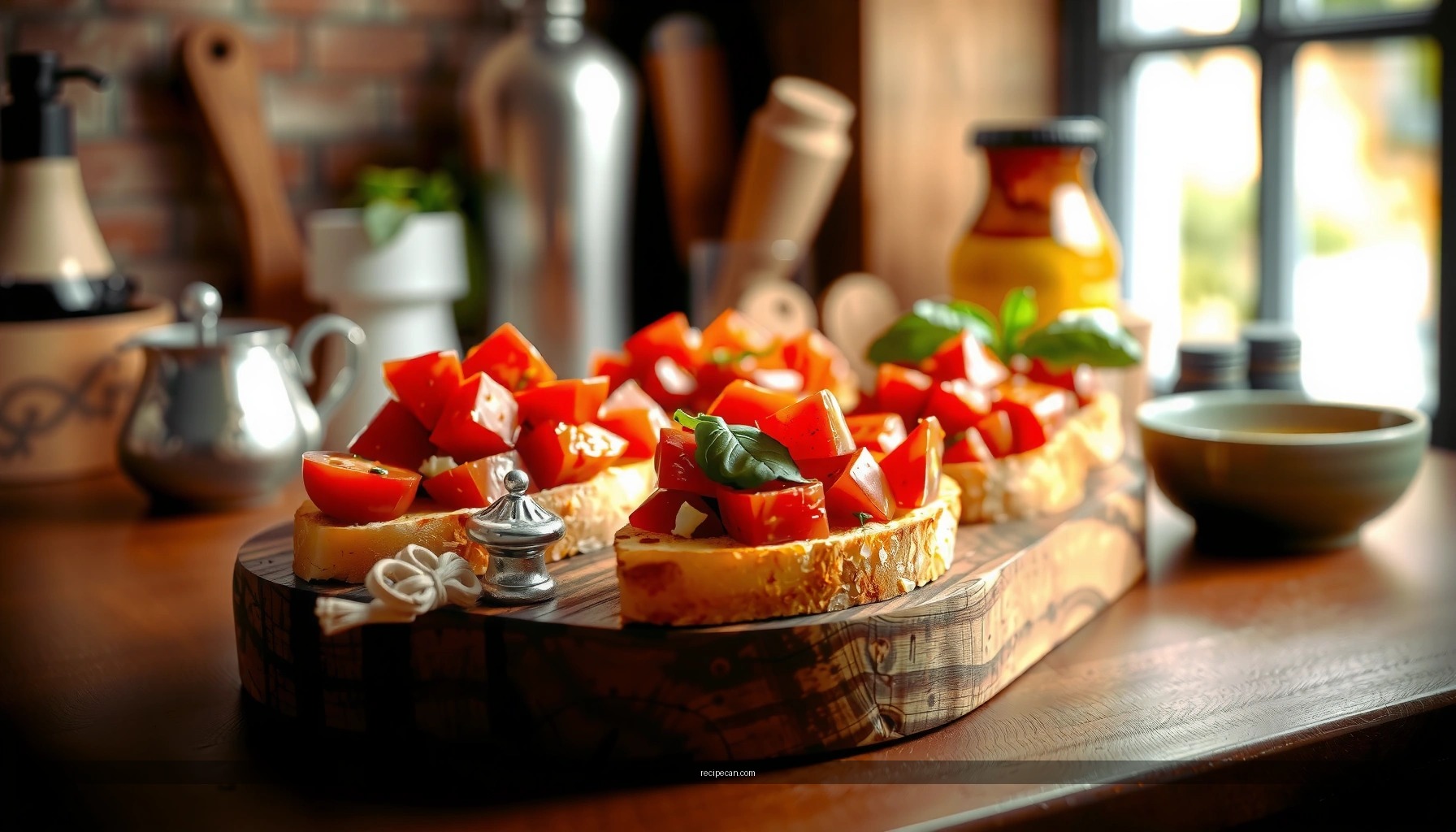 Bruschetta Recipe with Tomatoes: Fresh, Simple, and Flavorful