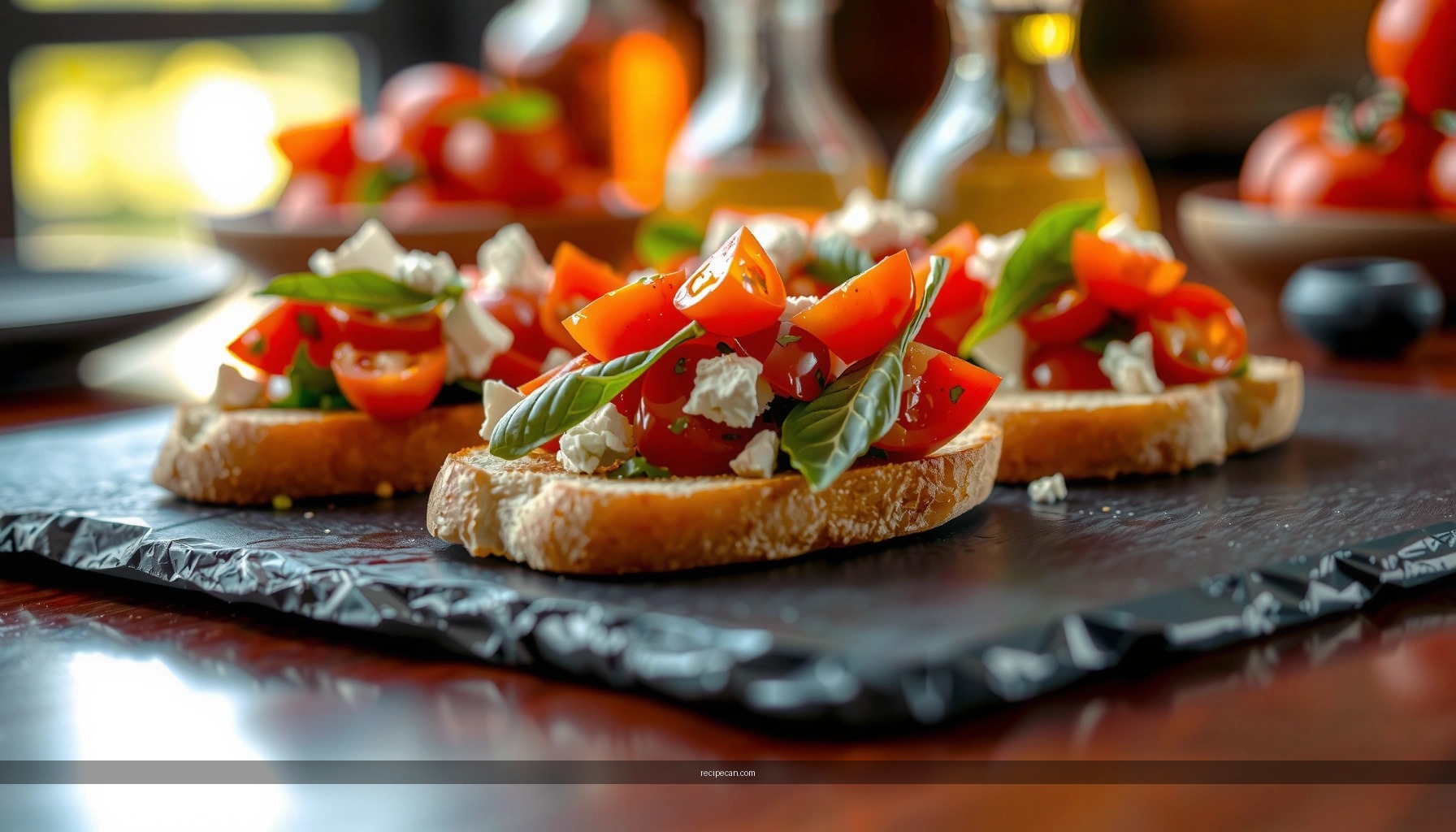 Bruschetta and Feta Recipe: Quick, Flavorful Tomato-Toast Bites