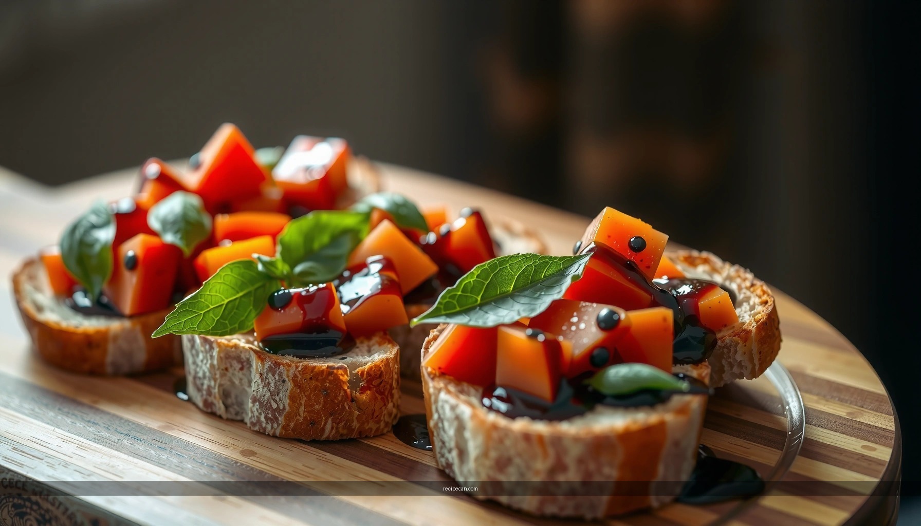 Bruschetta with Balsamic Glaze Recipe: Easy, Tasty, and Fast