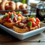 Vegetarian Bruschetta Recipe: Easy, Fresh, and Flavorful