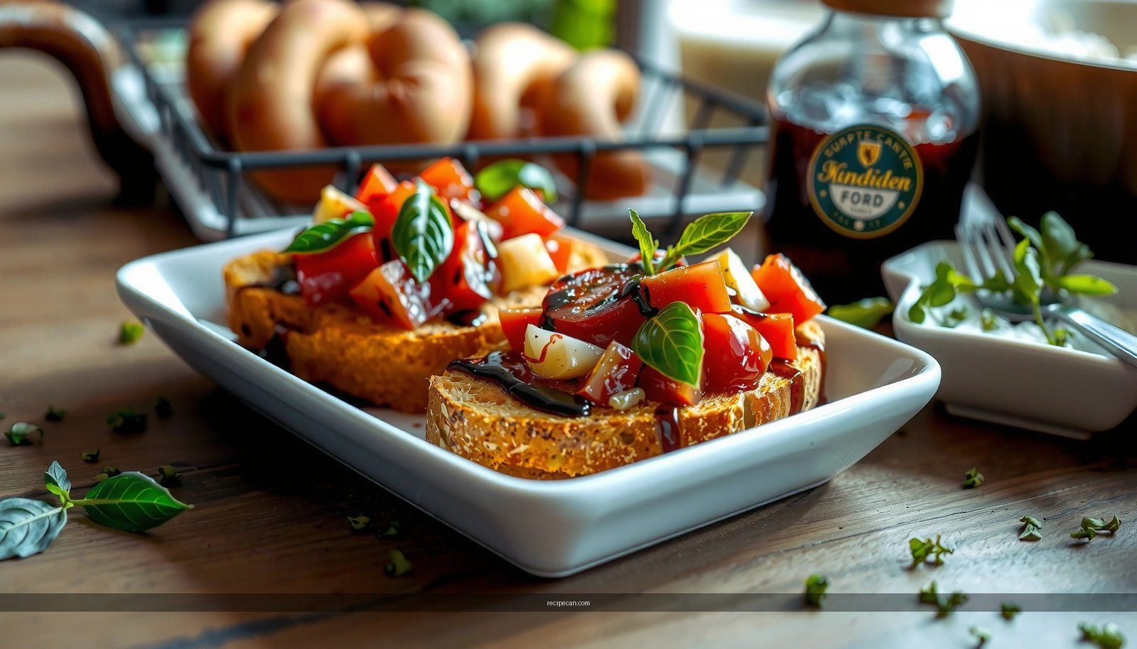 Vegetarian Bruschetta Recipe: Easy, Fresh, and Flavorful