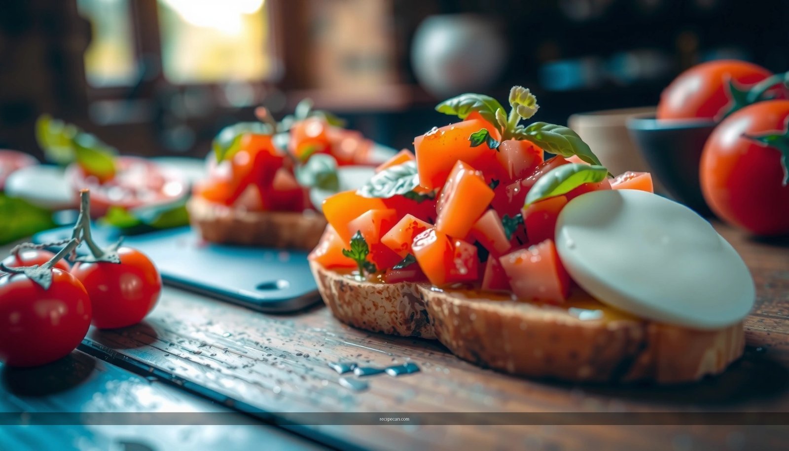 Bruschetta and Mozzarella Recipe: Easy, Fresh, and Flavorful