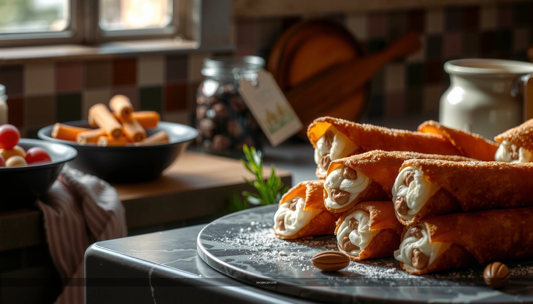 Recipe for Cannoli Shells: Crispy Homemade Cannoli Shells