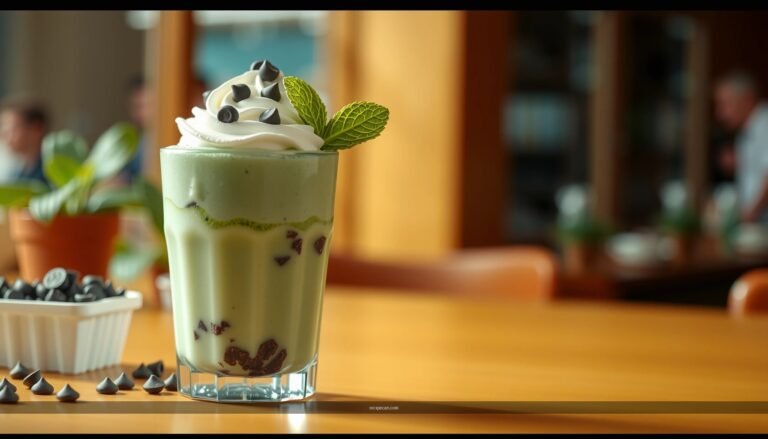 Mint Chocolate Chip Milkshake Recipe