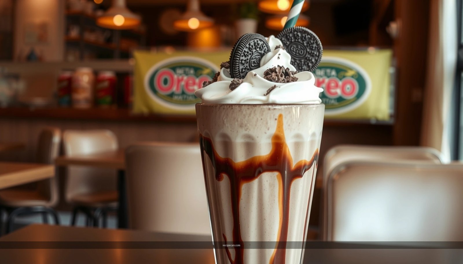Oreo Milkshake Recipe: Creamy, Thick, and Chocolatey