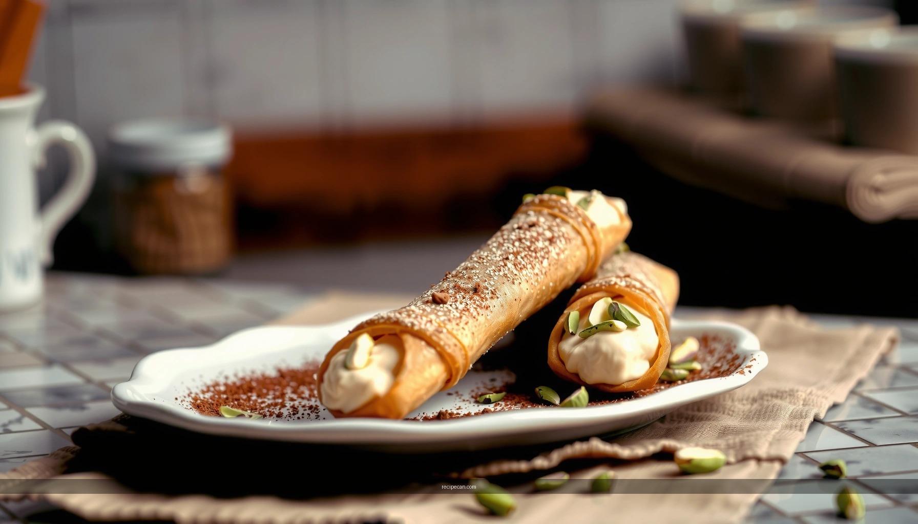 Vegan Cannoli Recipe: Classic Crispy Shells & Creamy Dairy-Free Filling