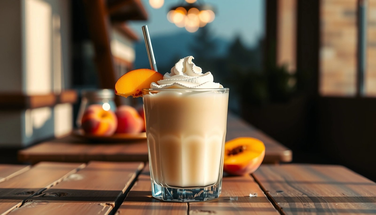 Peach Milkshake Recipe: Creamy, Sweet, and Easy