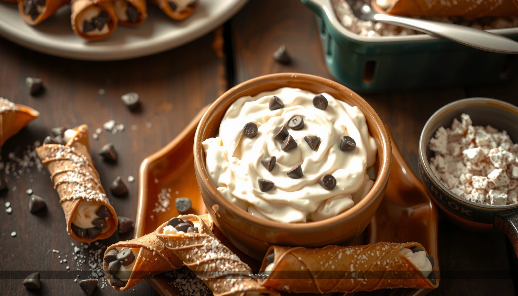 Cannoli Dip Recipe with Mascarpone