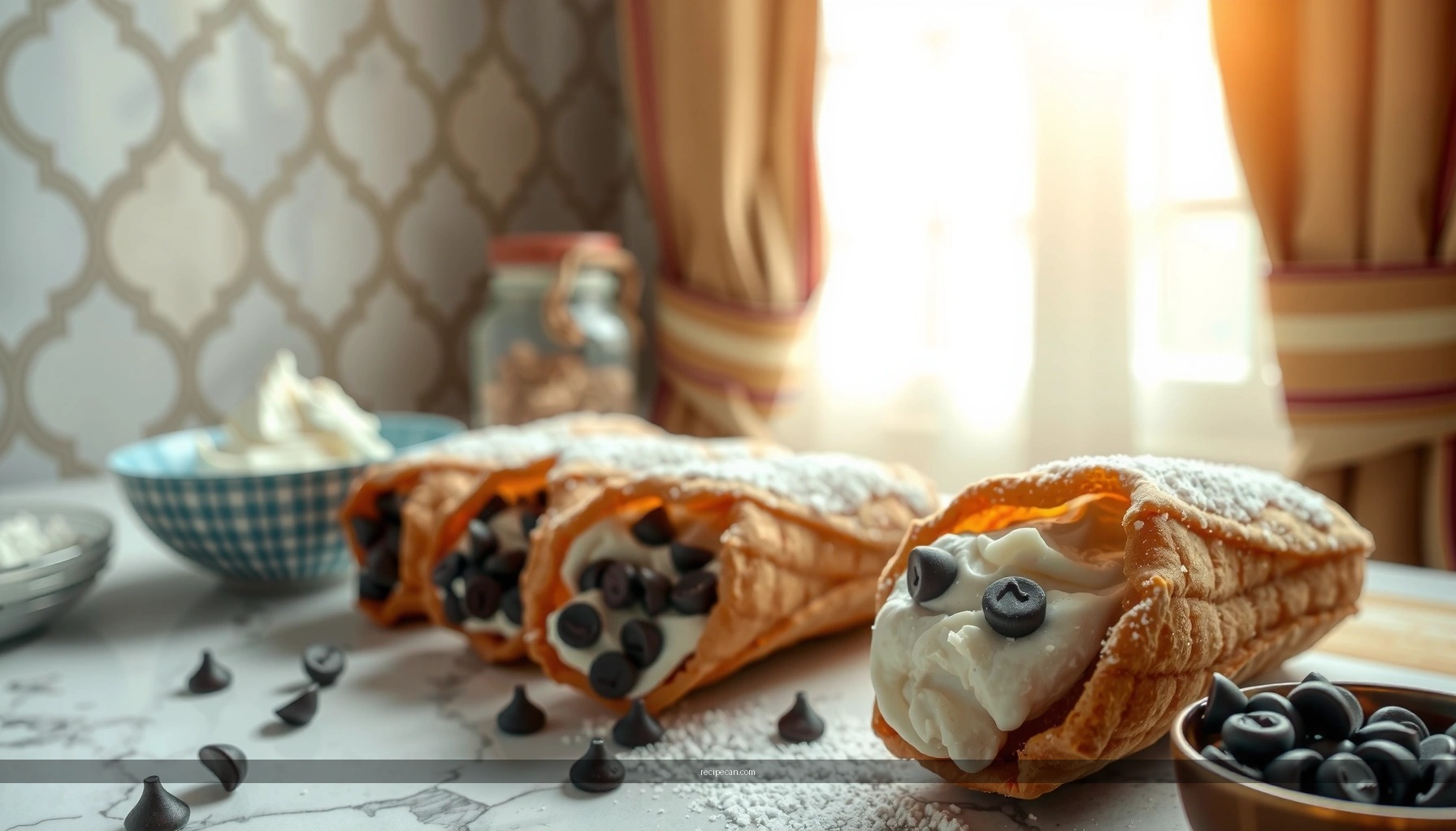 Cannoli Recipe with Ricotta Cheese: Classic Sweet Filling and Shells
