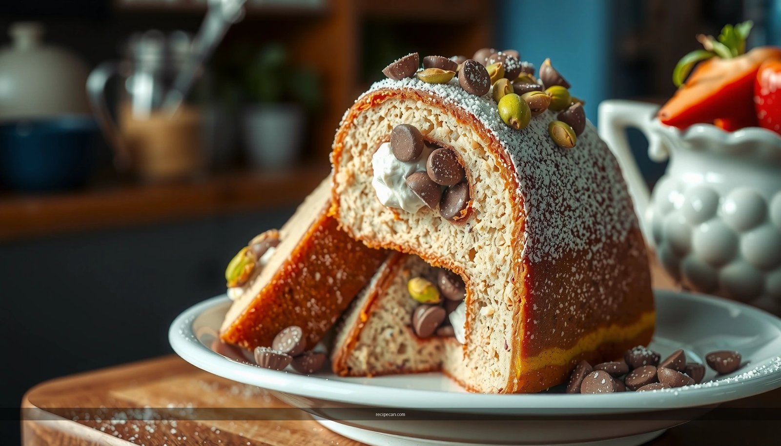 Cannoli Cake Recipe with Cake Mix
