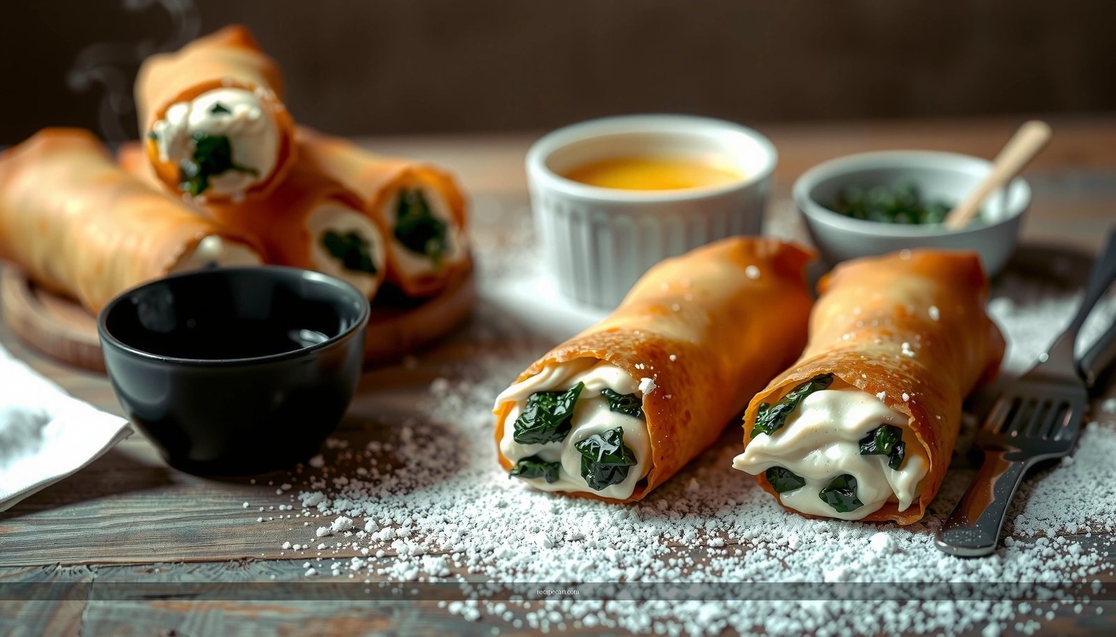 Spinach and Ricotta Cannoli Recipe: Sweet, Savory, and Easy