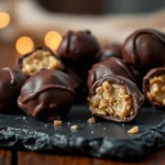 Recipe for Buckeye Balls: Easy Peanut Butter Chocolate Bites