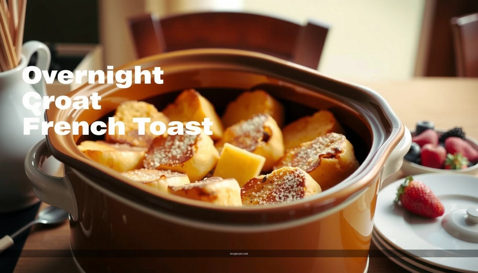 Crock Pot French Toast Recipe: Easy, Overnight Breakfast