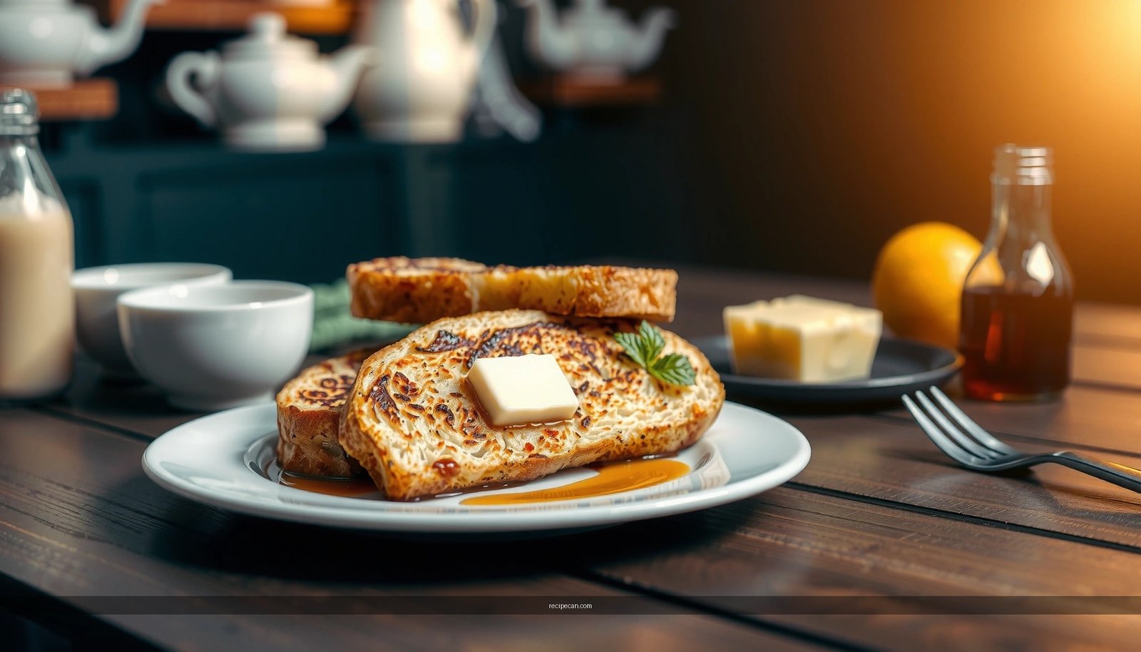 No Egg French Toast Recipe (Easy, Dairy Options Included)