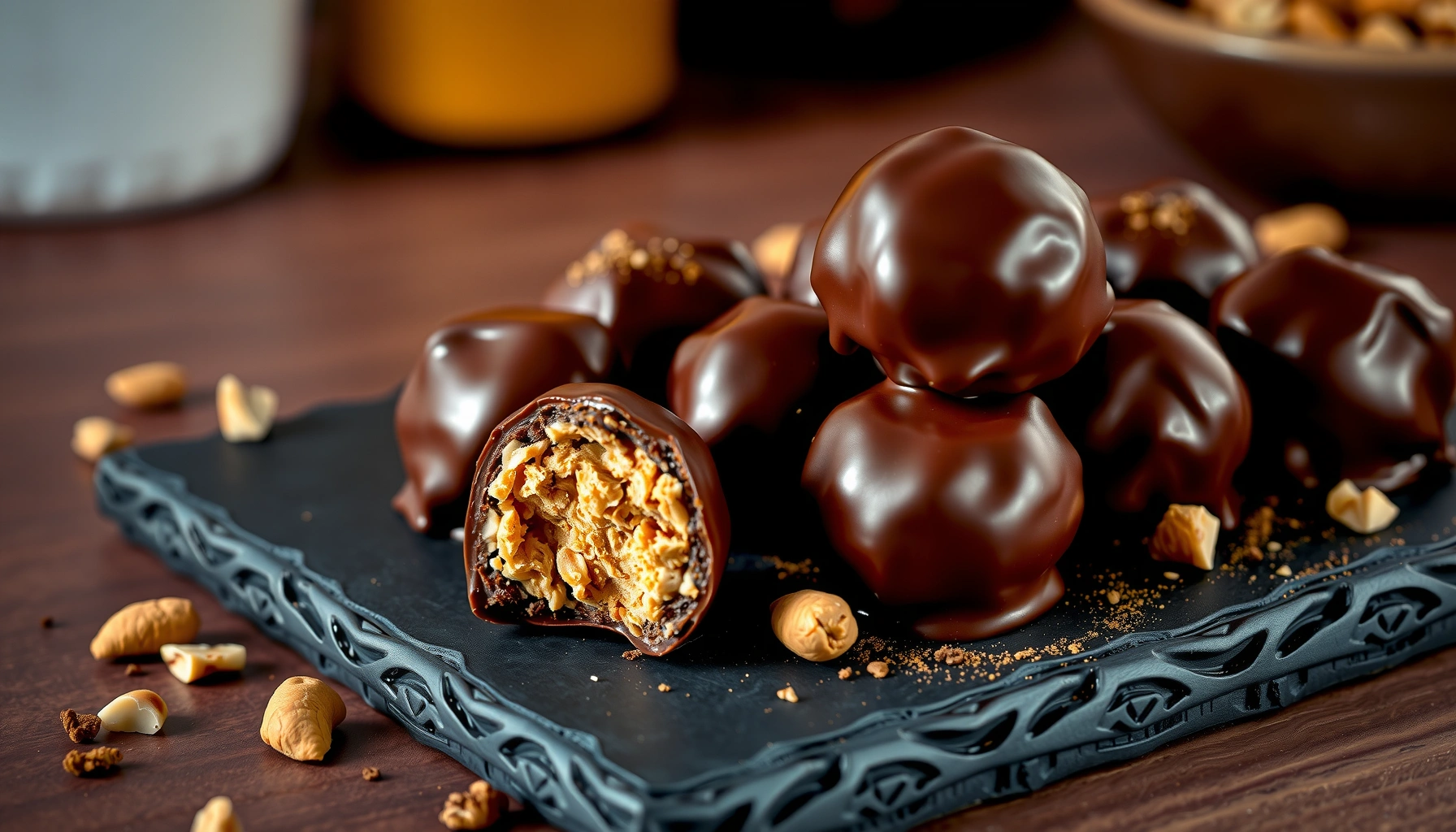 Chocolate Peanut Butter Balls Recipe: Easy, No-Bake Treats