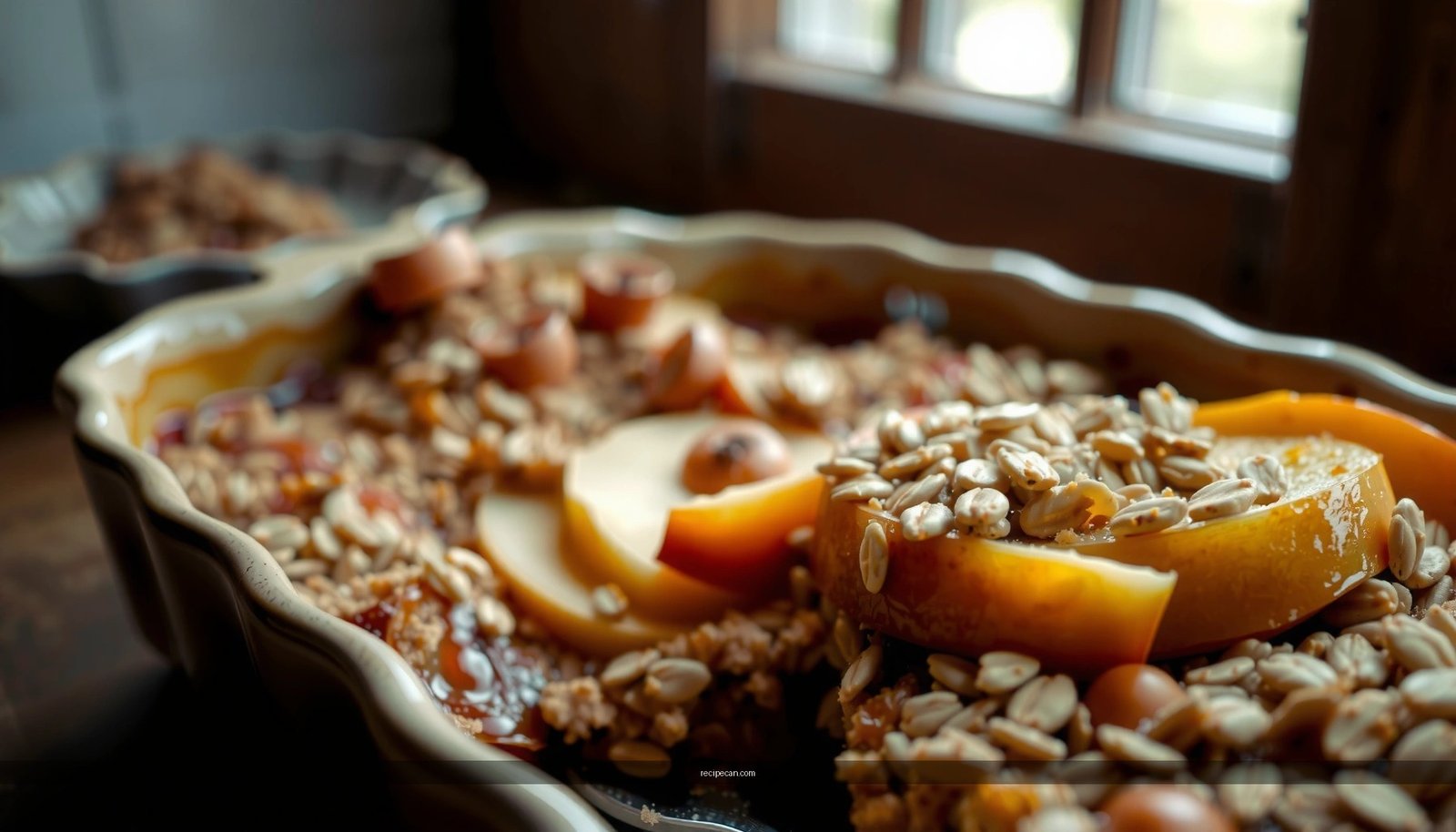 Apple Crumble Recipe with Oats