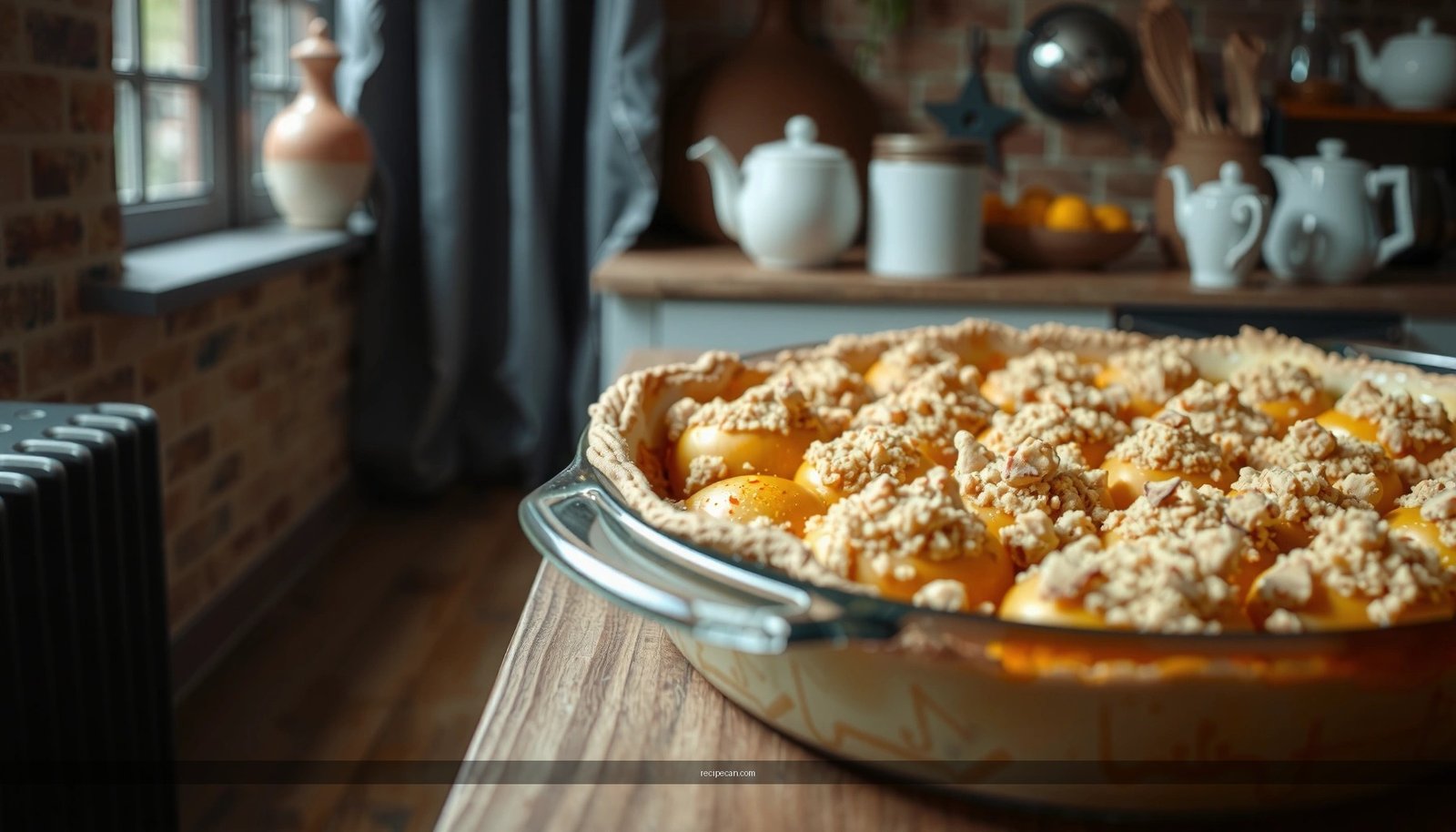 Apple Pie Recipe Crumble: Easy Crustless Crumble Topping