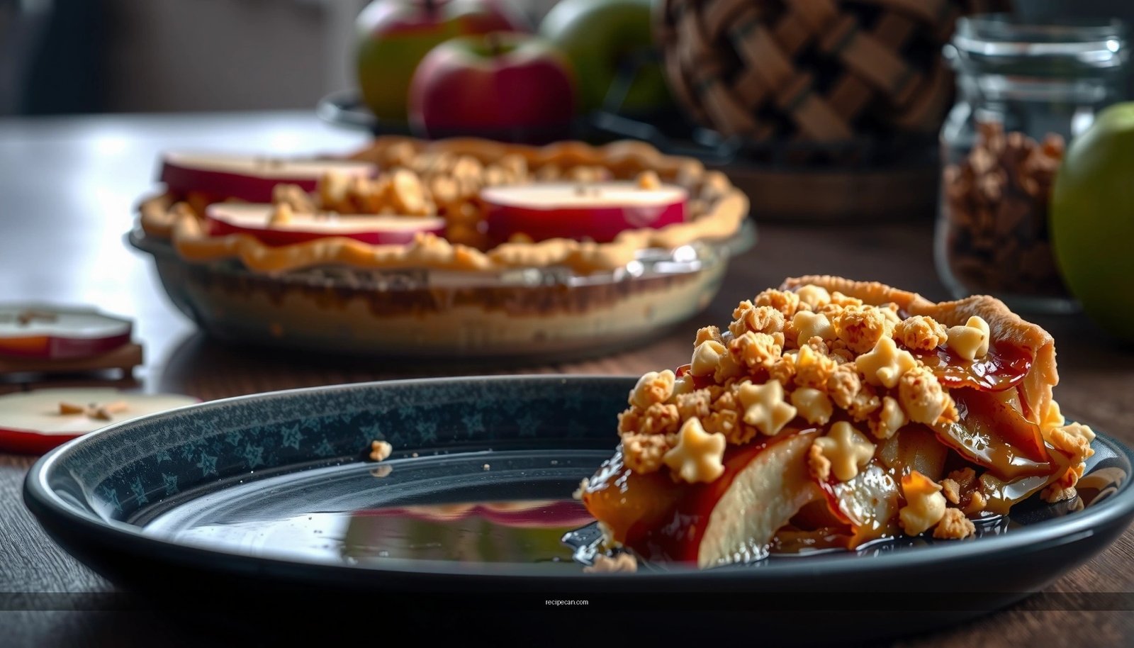 Apple Pie Recipe with Crumble Topping: Easy, Flaky, and Delicious