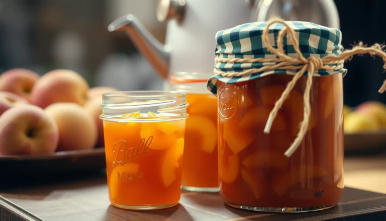 Ball Peach Jam Recipe: Easy Canning Instructions and Sweet Flavor