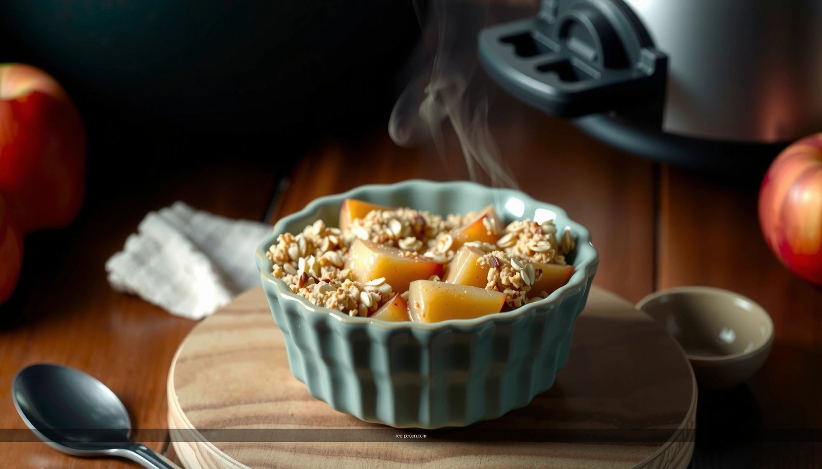 Apple Crumble Recipe in Slow Cooker
