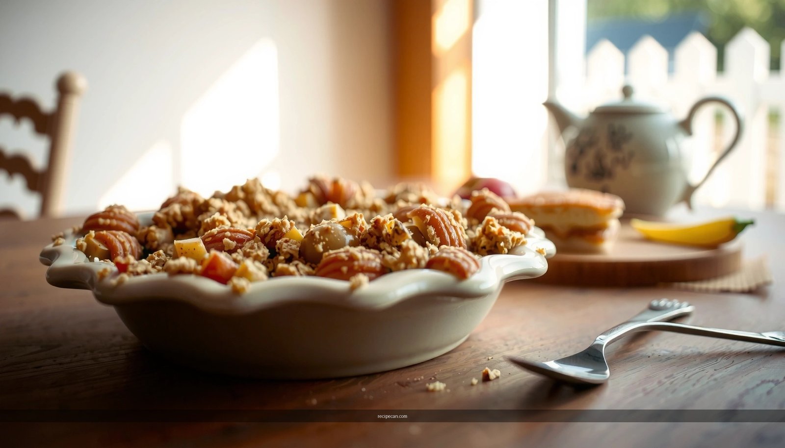 Apple Pie Crumble Top Recipe: Easy Crunchy Topping