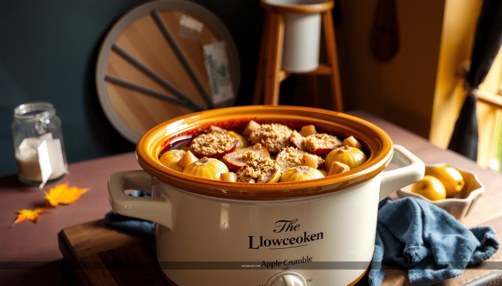 Slow Cooker Apple Crumble Recipe: Easy, Cozy, and Delicious