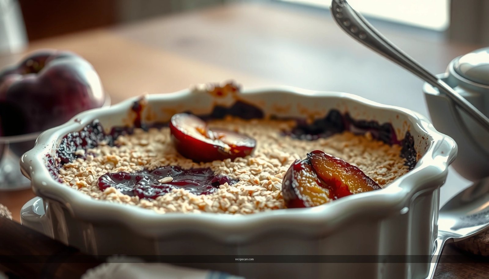 Plum Crumble Recipe: Easy, Juicy Plums with Crisp Topping