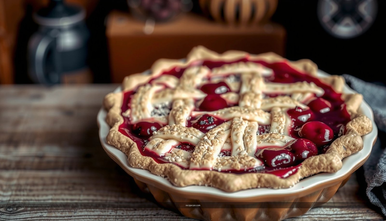 Cherry Crumble Pie Recipe: Easy Homemade Dessert