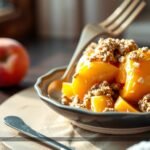 Peach Crumble Recipe with Canned Peaches: Easy, Juicy Dessert