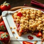 Recipe for Strawberry Rhubarb Crumble