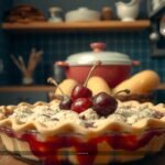 Cherry Pie with Crumble Top Recipe: Easy Homemade Crust & Filling