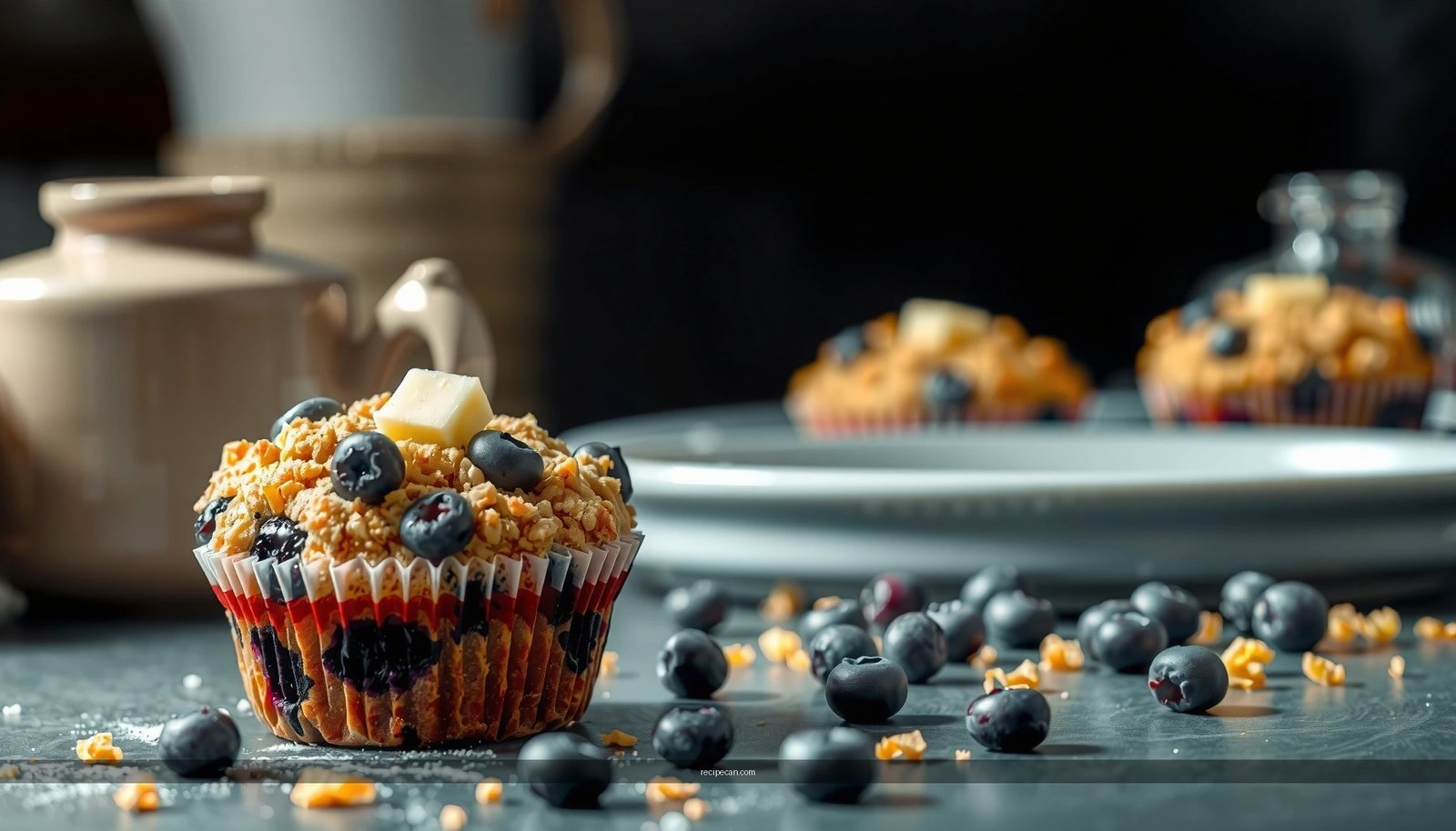 Crumble Blueberry Muffin Recipe: Easy, Juicy, Bakery-Style