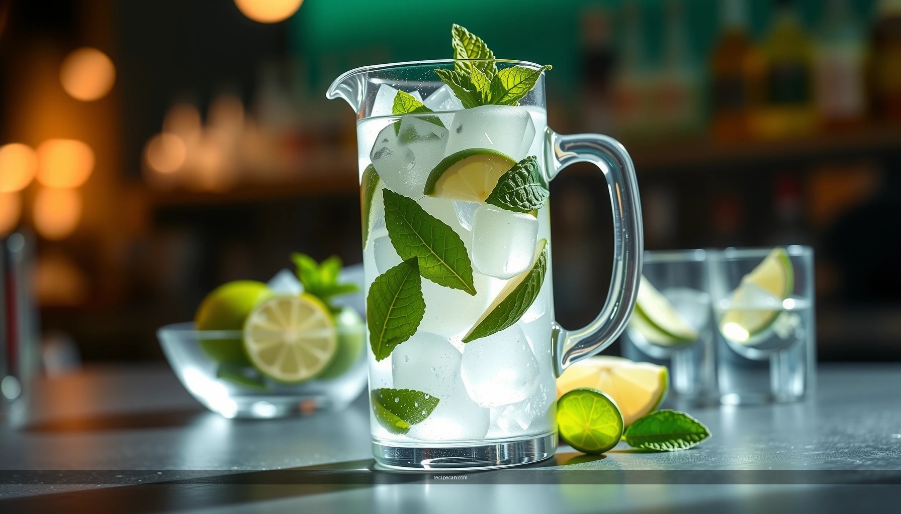 Mojito Cocktail Pitcher Recipe: Easy Make-Ahead for Parties