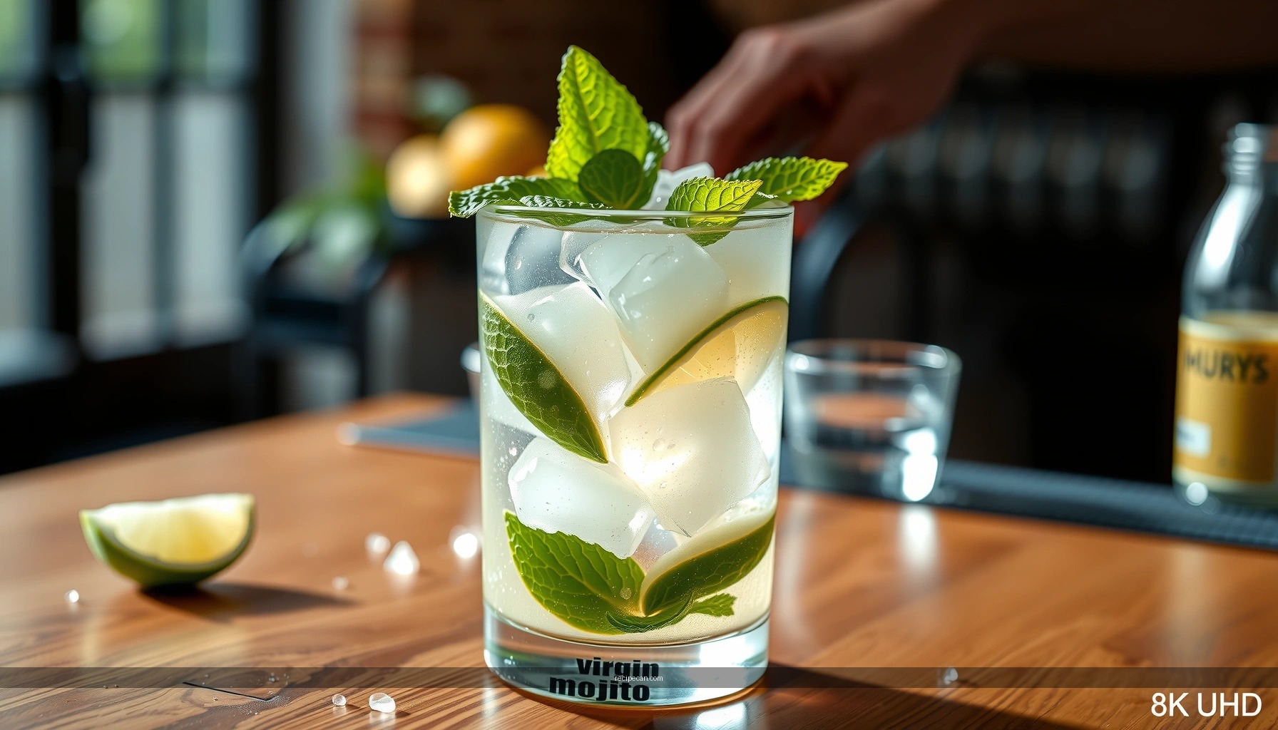 Virgin Mojito Cocktail Recipe: Fresh, Non-Alcoholic Mint Lime Drink